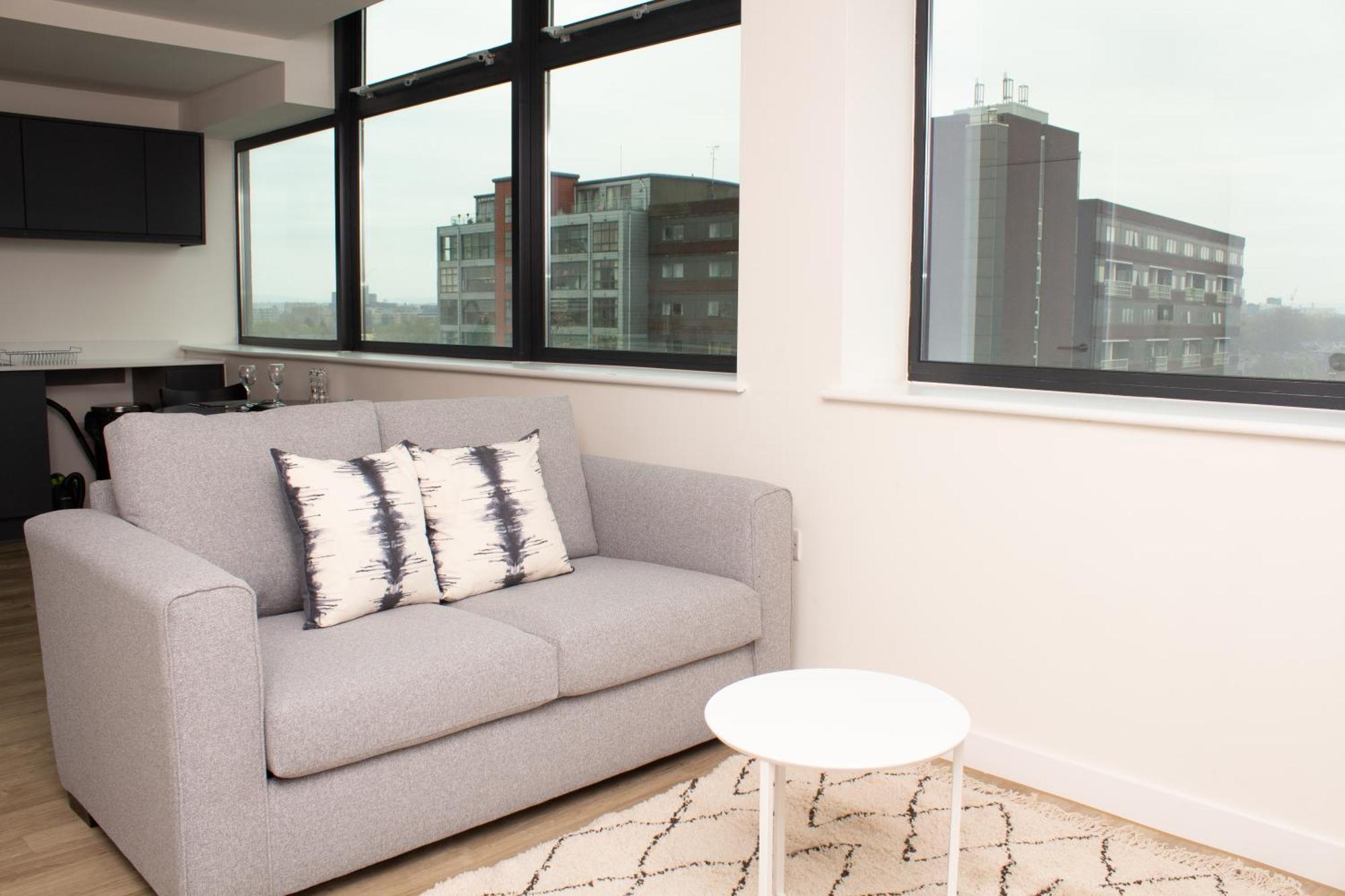 מנצ'סטר Dashing 1Br Penthouse Near Mcr Stadiums מראה חיצוני תמונה